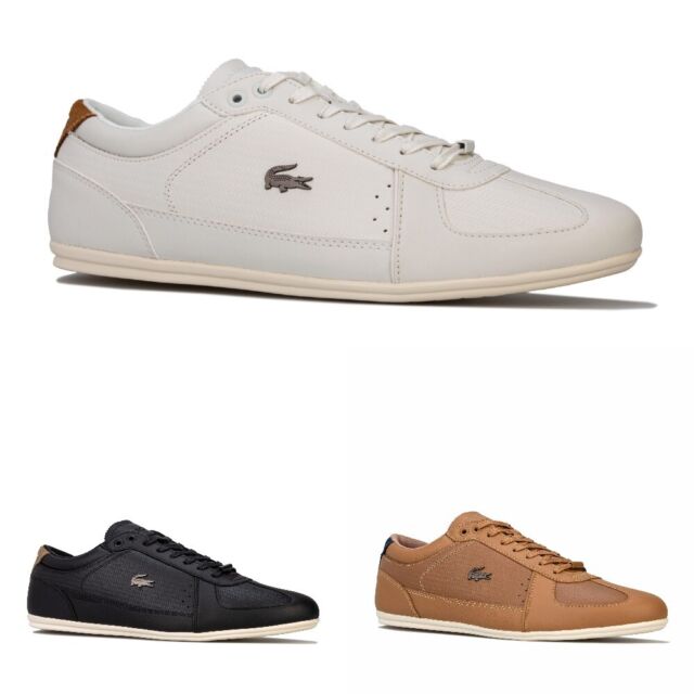 men's straightset leather trainers