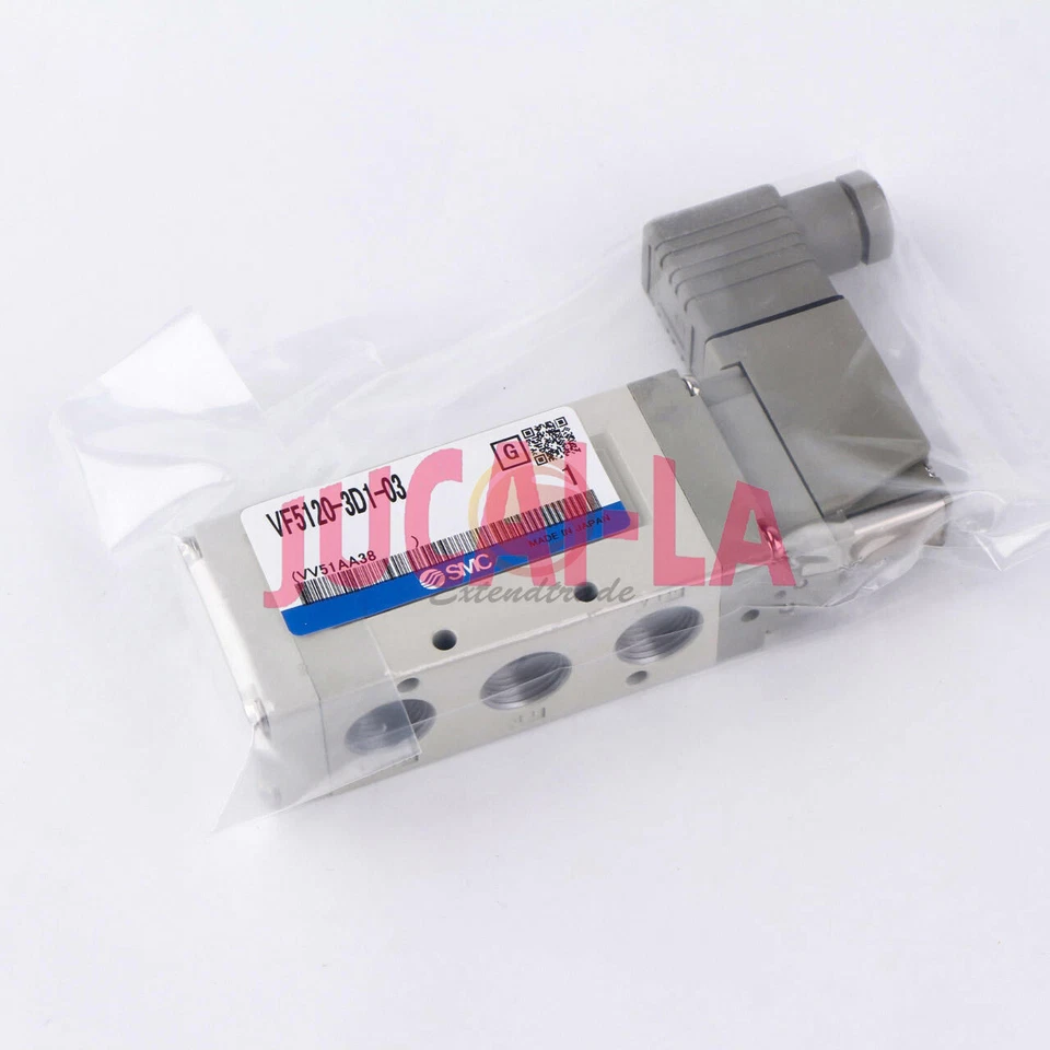SMC 5/2 Pneumatic Solenoid Valve VF5120-3D1-03 /VF51203D103 VF5000 Series - Image 4 of 4