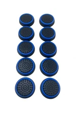 10x Blue Controller Thumb Stick Grip Thumbstick Cap Cover For PS4 XBOX ONE 360