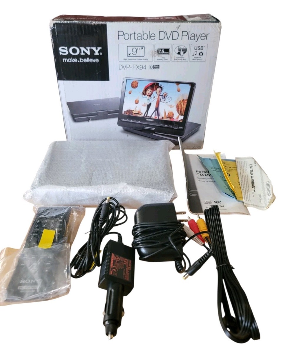 Sony Portable DVD Player DVP-FX94 9