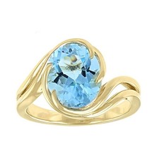 Sterling Silver Semi Mount Ring Setting Oval OV 11x9mm Contemporary