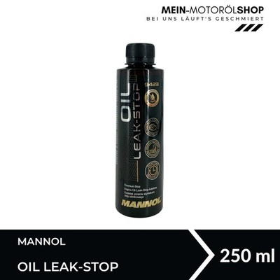 Mannol Oil Leak-Stop Motordichtmittel Ölverlust-Stop Additiv 250 ML