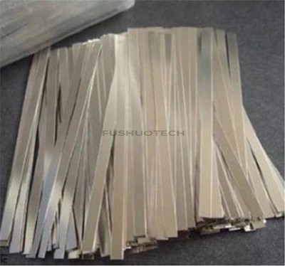 New 0.1X5X100MM For   Spot Welder Steel Strap 500P Nickel Plated Strip qy *tn