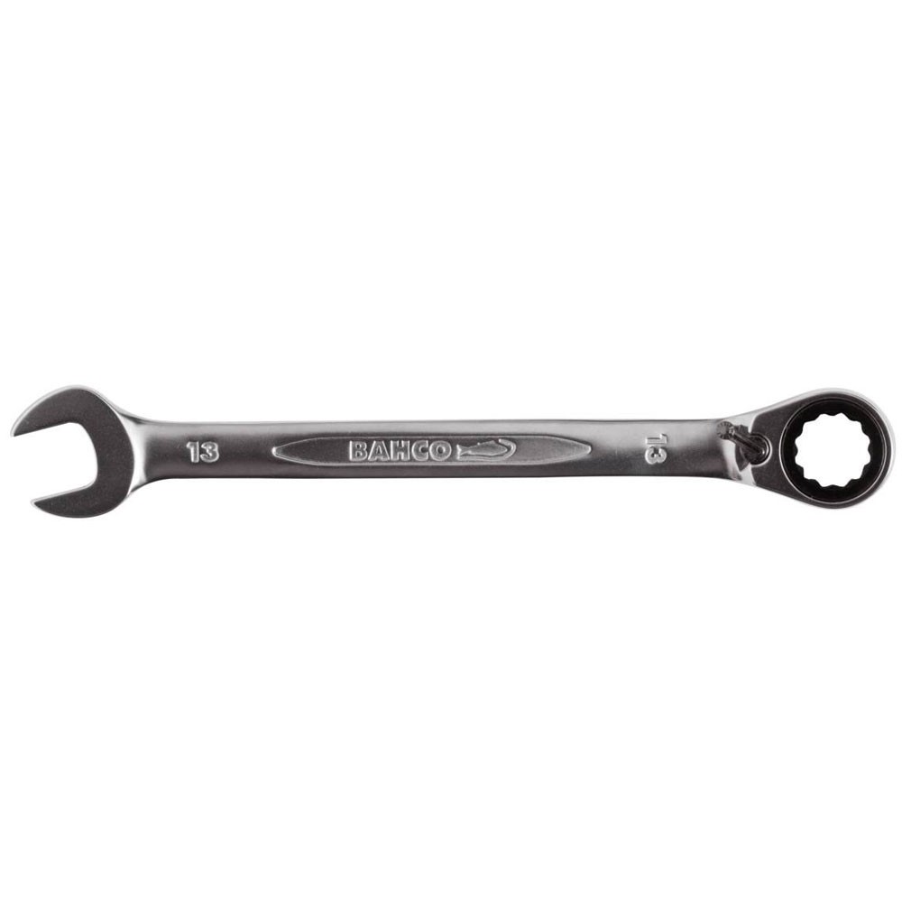 Bahco Ratcheting Crowfoot Wrench 12 mm Chrome High-Performance