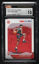 2019-20 Panini NBA Hoops Winter De'Andre Hunter #202 CSG 10 Gem Mint un2