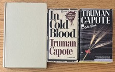 In Cold Blood by Truman Capote Mixed Lot of 3 - 1965 HC - PB 17th Printing- 1980