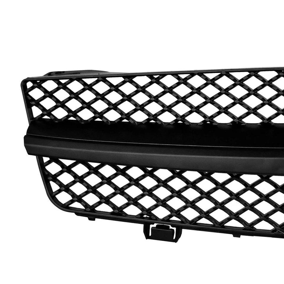 Black Front Grille For Mercedes-Benz W219 CLS350 CLS500 2009-2011 Grill W/Emblem Foto 3 de 4