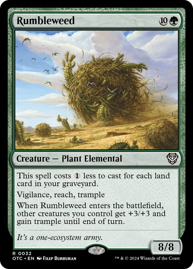 Rumbleweed [OTC-32] (Near Mint) [EN]