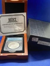 2012P Star Spangled Banner Silver $1 ANACS MS70 FDOI 67 Of 285
