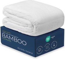 Cooling Down Alternative Comforter - Hypoallergenic King Size Duvet Insert