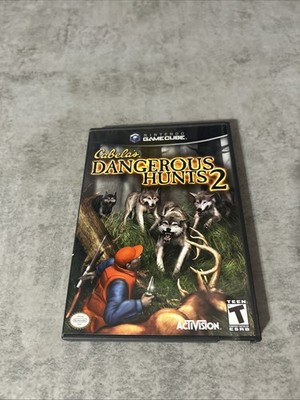 Cabela's Dangerous Hunts 2 (Nintendo GameCube, 2005) Complete CIB Tested Working
