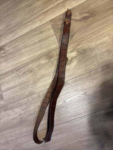 M1907 Leather Sling M1 Garand WWII WWI Reproduction US Military