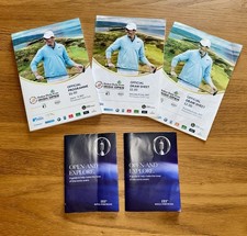 Selection of Golf Open Souvenir/Memorabilia