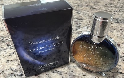 DISCONTINUED SUPER RARE VAN CLEEF & ARPELS Midnight In Paris *EDP* 75ML WITH BOX
