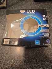 GE LED soft White 10w Replace 65w Indoor Flood Brightness 700 - 2 Pack 