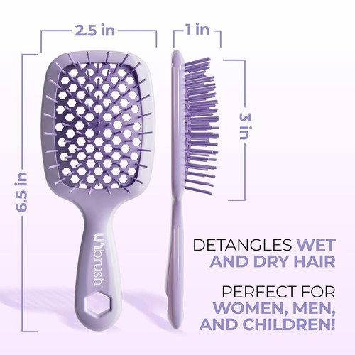 FHI Heat UNbrush Mini Entwirrbürste für schmerzfreies Bürsten auf allen nassen oder trockenen H - Bild 5 von 10