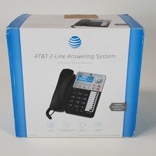 AT T 2-Line Answering System W/Caller ID/Call Waiting ML17939 Headset Capable