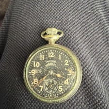     ANTIQUE INGERSOLL  MIDGET  POCKET WATCH   RESTORATION CANDIDATE    