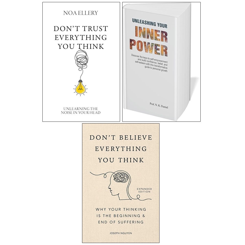 Don’t Trust Everything,Unleashing Your Inner,Don't Believe Every 3 Books Set