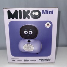 NEW SEALED Miko Mini AI Adaptive Learning Robot Kids purple Disney