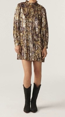 Ba&Sh 100% Viscose Mini Dress, XS