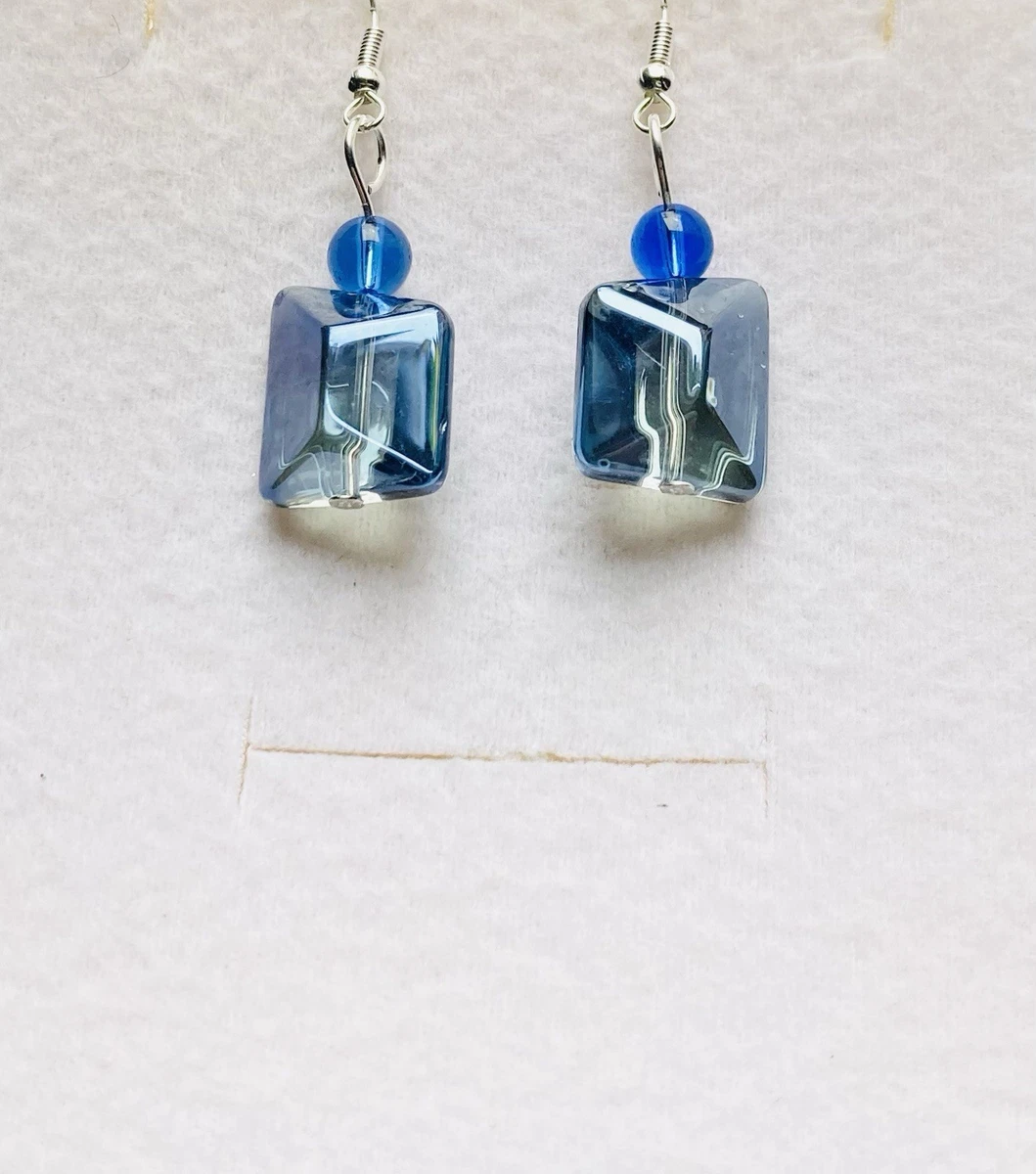 Cobalt Blue Teardrop Earrings - Canada
