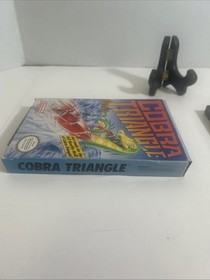 Cobra Triangle NES Complete w/ Box & Manual &ndash; Authentic Nintendo Game Tested