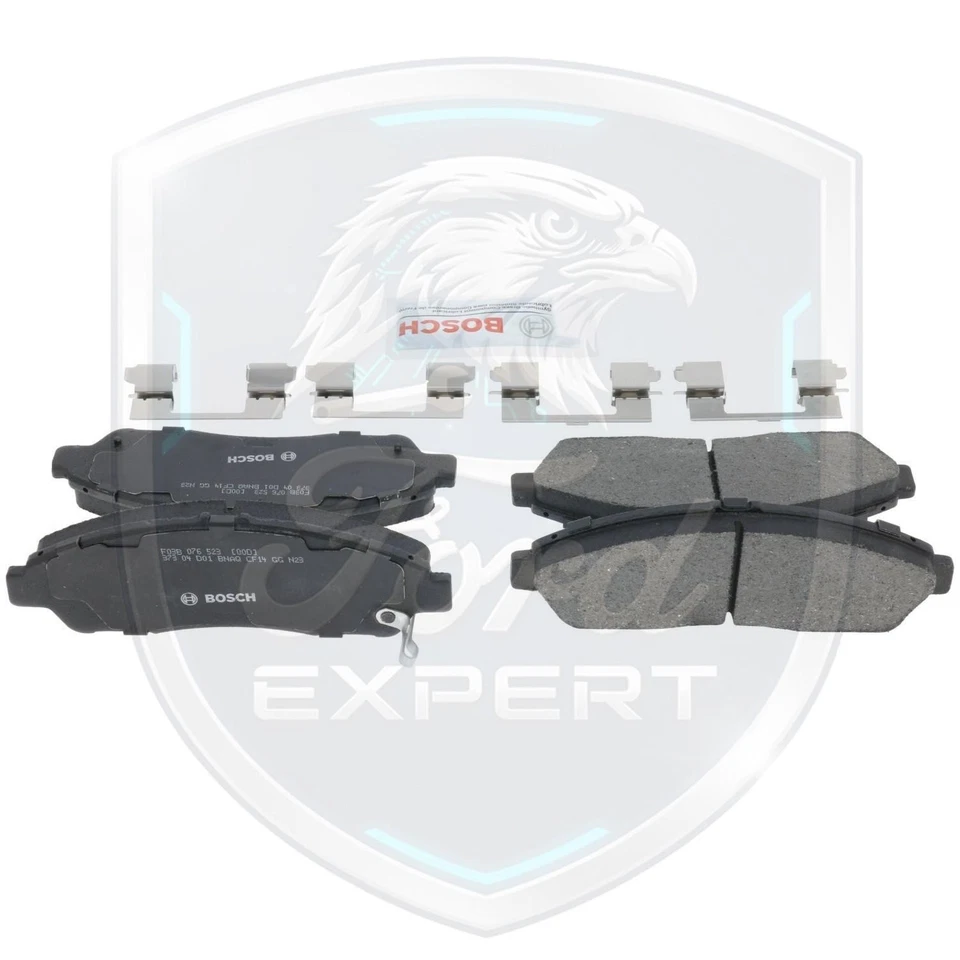 Bosch OEM Front Ceramic Brake Pads Kit For 2009-2015 Honda Pilot Lifetime Warran - Image 3 of 4