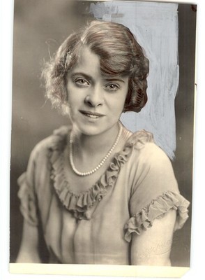 Vaudeville Performer Daphne Pollard Studio Portrait 1921 Photo Ira D. Schwarz