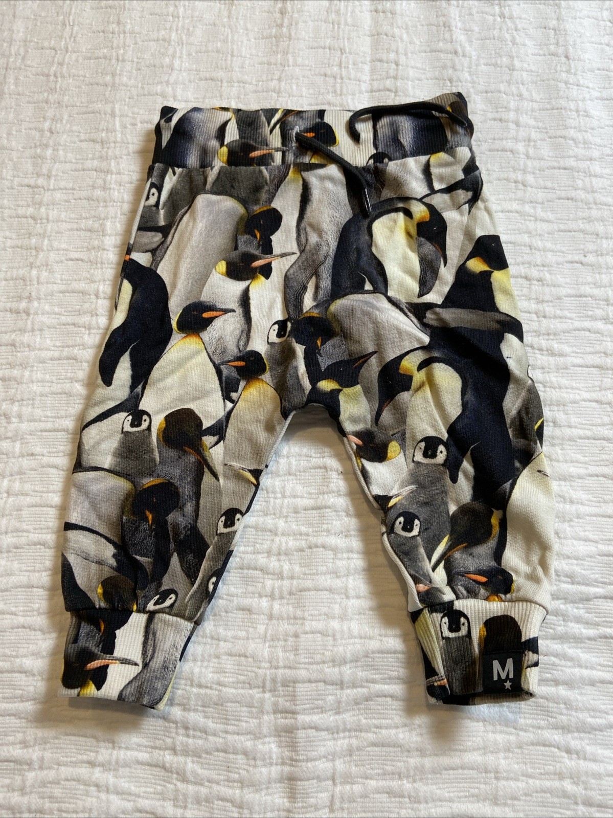 Molo Kids Penguin Sweatset Size 68 - 6 Months EUC