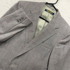 Brooks Brothers Brooksgate Gray Glen Plaid Two Button Blazer Sport Coat 42R