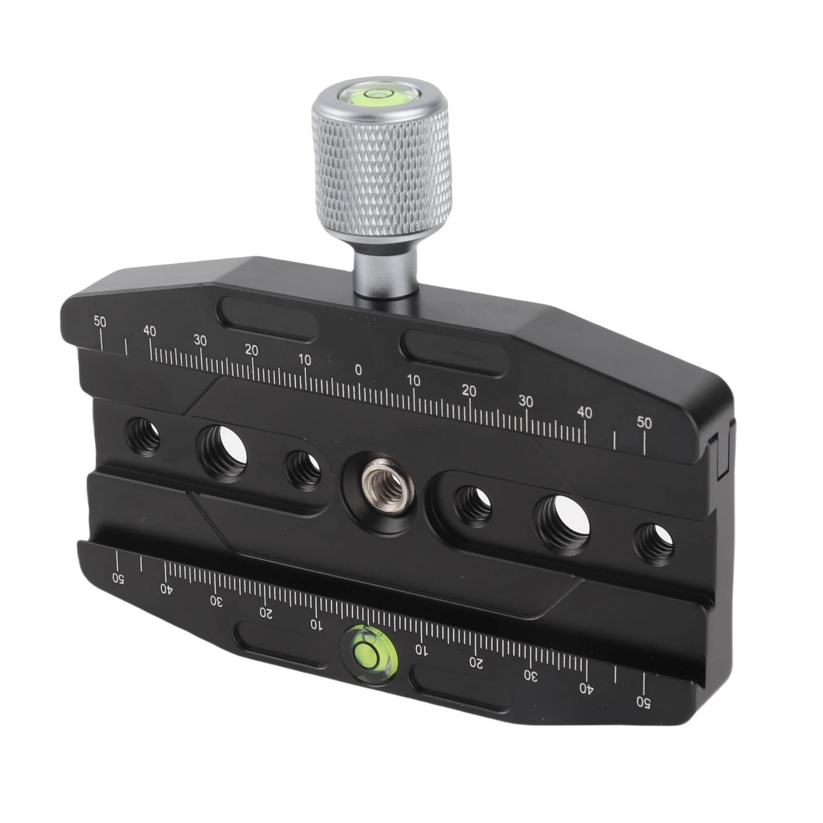 Camera Quick Release Clamp With Dual Bubble Levels Lightweight Design For Arca S