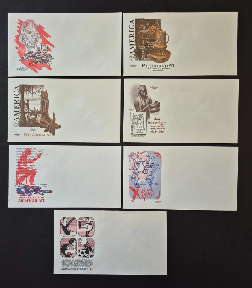 US Lot of 35 First Day Covers without Stamp, Art, Music, Sports, Postage Cachets - Image 2 of 4