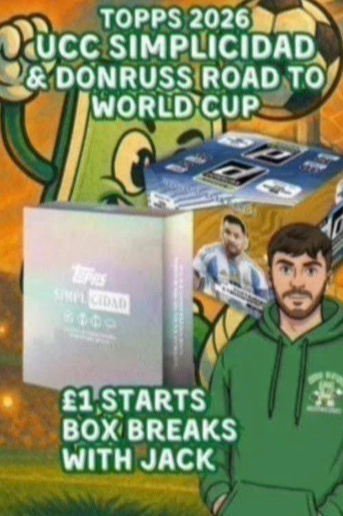 SIMPLICIDAD, DONRUSS WORLD CUP & UCC CHROME - £1 STARTS WITH JACK