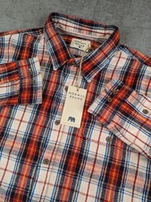 NWT The Normal Brand Flannel Shirt Men XXL Boone Heavy Brushed Twill Long Button