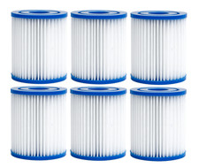 Type I Size 1 Filter Cartridge Compatible with Bestway Flowclear 58093 58381 (6)