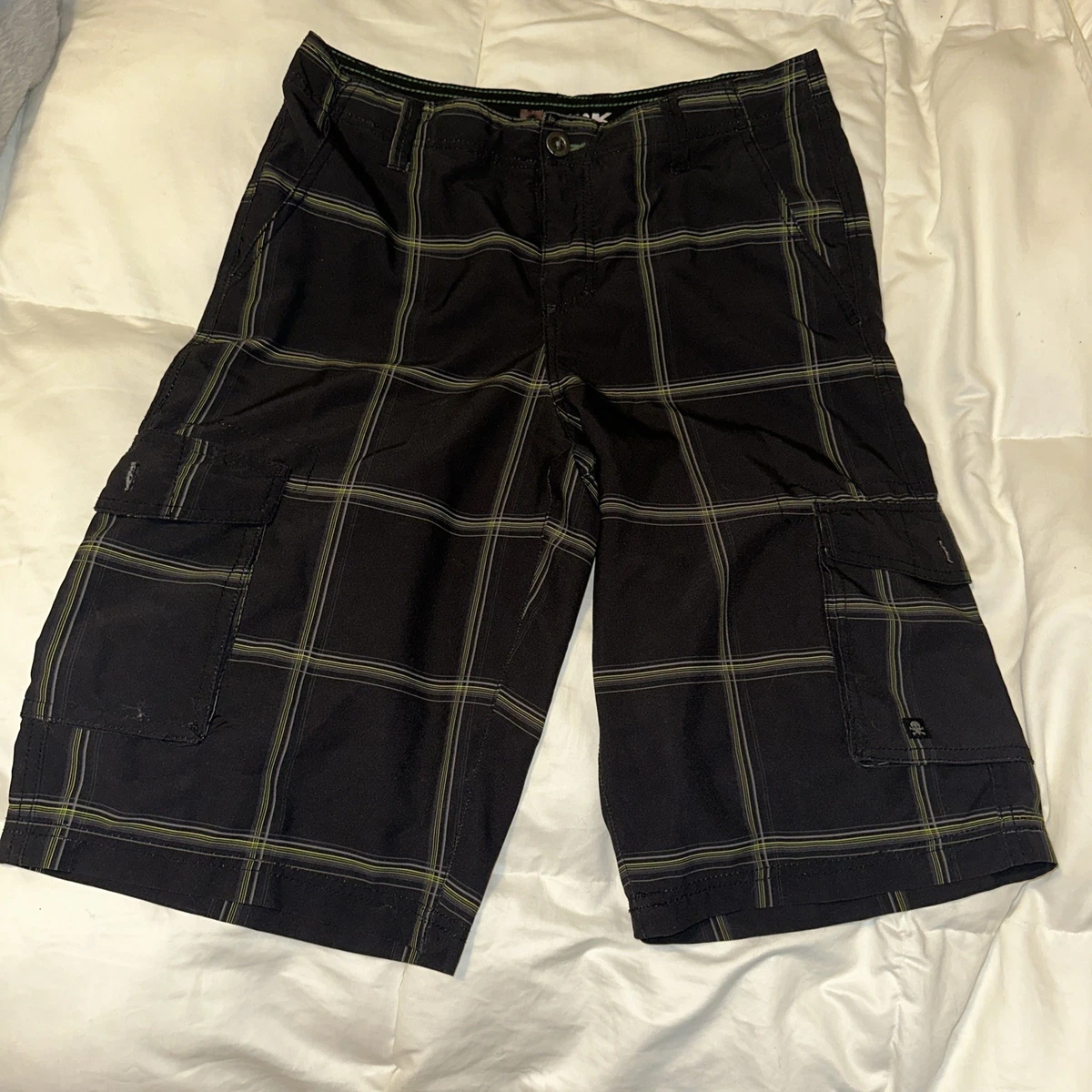 パンツ 90s tony hawk check baggy cargo shorts Tony Hawk Black Shorts for Men for sale | eBay