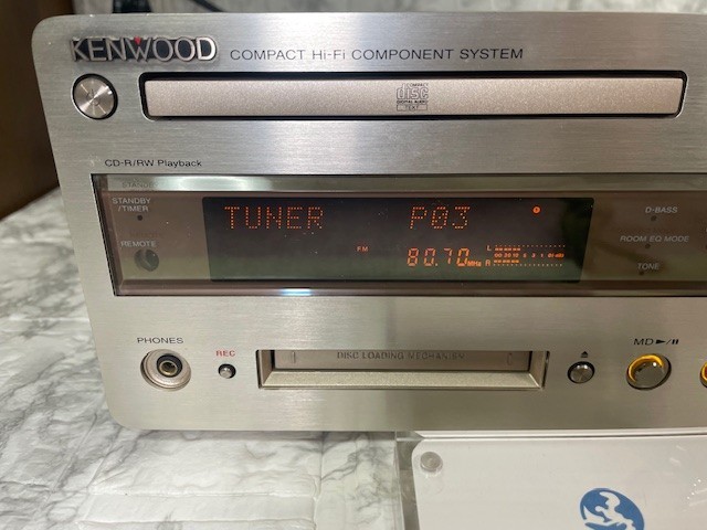 KENWOOD ケンウッド　CD/MDレシーバー　R-K700 KENWOOD R-K700 CD MD component | eBay