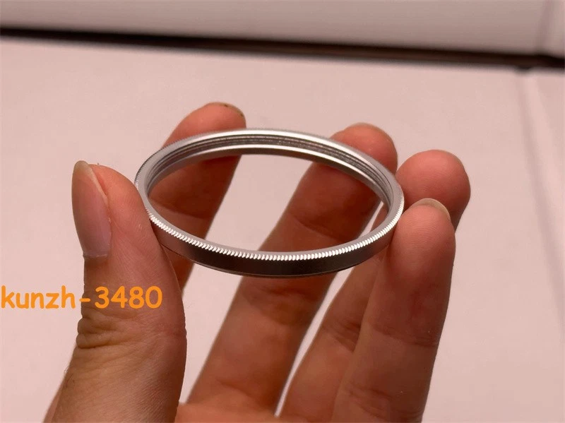 Filter Adapter Ring For Voigtlander Nokton 45mm-43mm 45mm-46mm Aluminium Ring  - Image 2 of 4