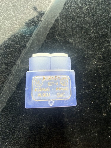 (Pack Of 50) Burndy AL9CU Bit-4 Insulated Wire Connector #14AWG-#4AWG. 600 Volts - Picture 2 of 6