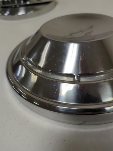 Nice Set Of 4 68-70 Chevy Dog Dish Hub Caps 10.5" Camaro Chevelle Nova - Bild 16 von 23