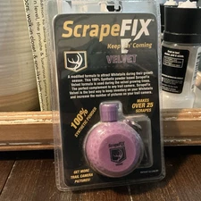 ScrapeFix VELVET Powder - Whitetail Deer Attractant  TACTACAM Scrape Fix