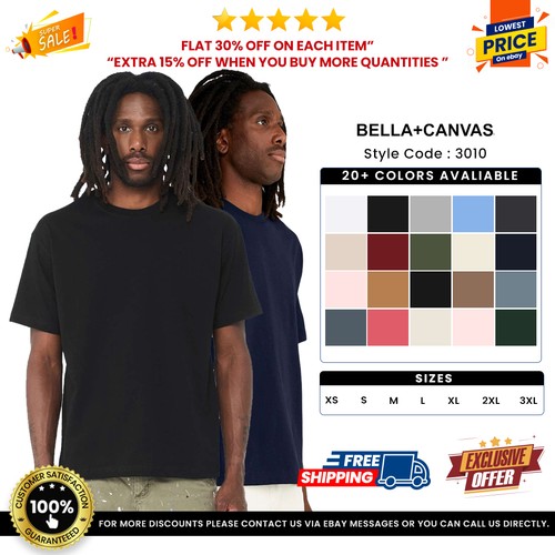 Bella + Canvas 3010C Unisex 6oz Heavyweight T-Shirt