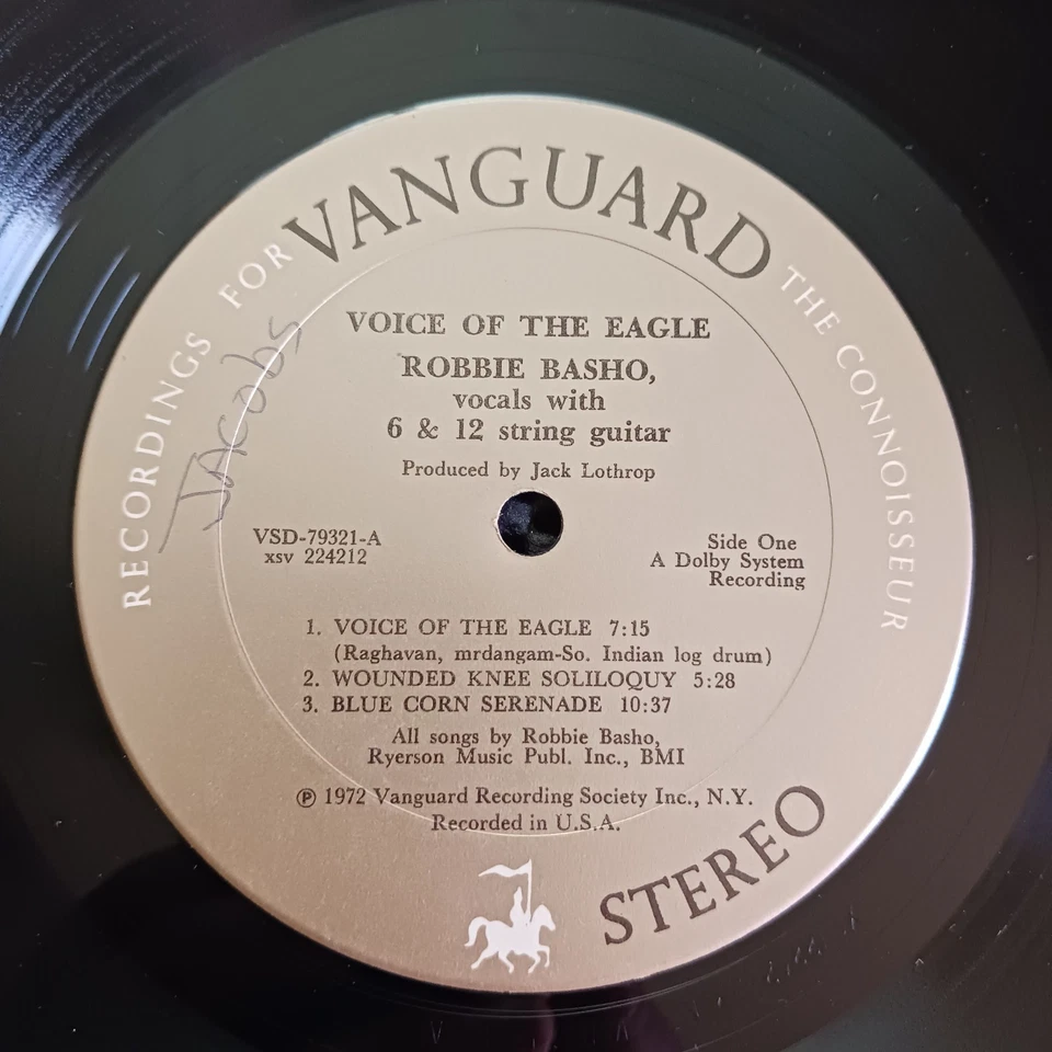 Robbie Basho — The Voice Of The Eagle (Vanguard — VSD-79321) - Изображение 3 из 4