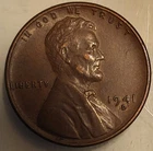 1941 D 1C Lincoln Wheat Penny Cent! Appears Uncirculated! High Grade