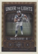 2020 Panini Legacy Under the Lights Bronze 96/100 Christian McCaffrey #UL-CM 0c6