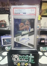 2022-23 Donruss Elite - Pen Pals Jaden Hardy #PP-JDH Gold /10 (AU, RC)