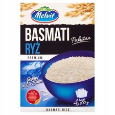 5906827011098 Melvit Premium Ry Basmati Pakistan 400 g (4 torebki) MELVIT