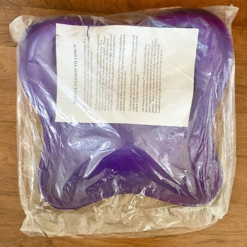 Purple Passion Pillow for Adults & Couples Foam Support Pillow for Intimacy