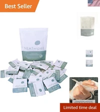 NEATwipes Lavender Hand Sanitizing Wipes - Eco-Friendly & Travel Size, 24 Count